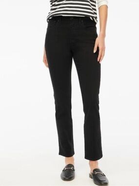 J. Crew Black Straight-Leg Women's Jeans